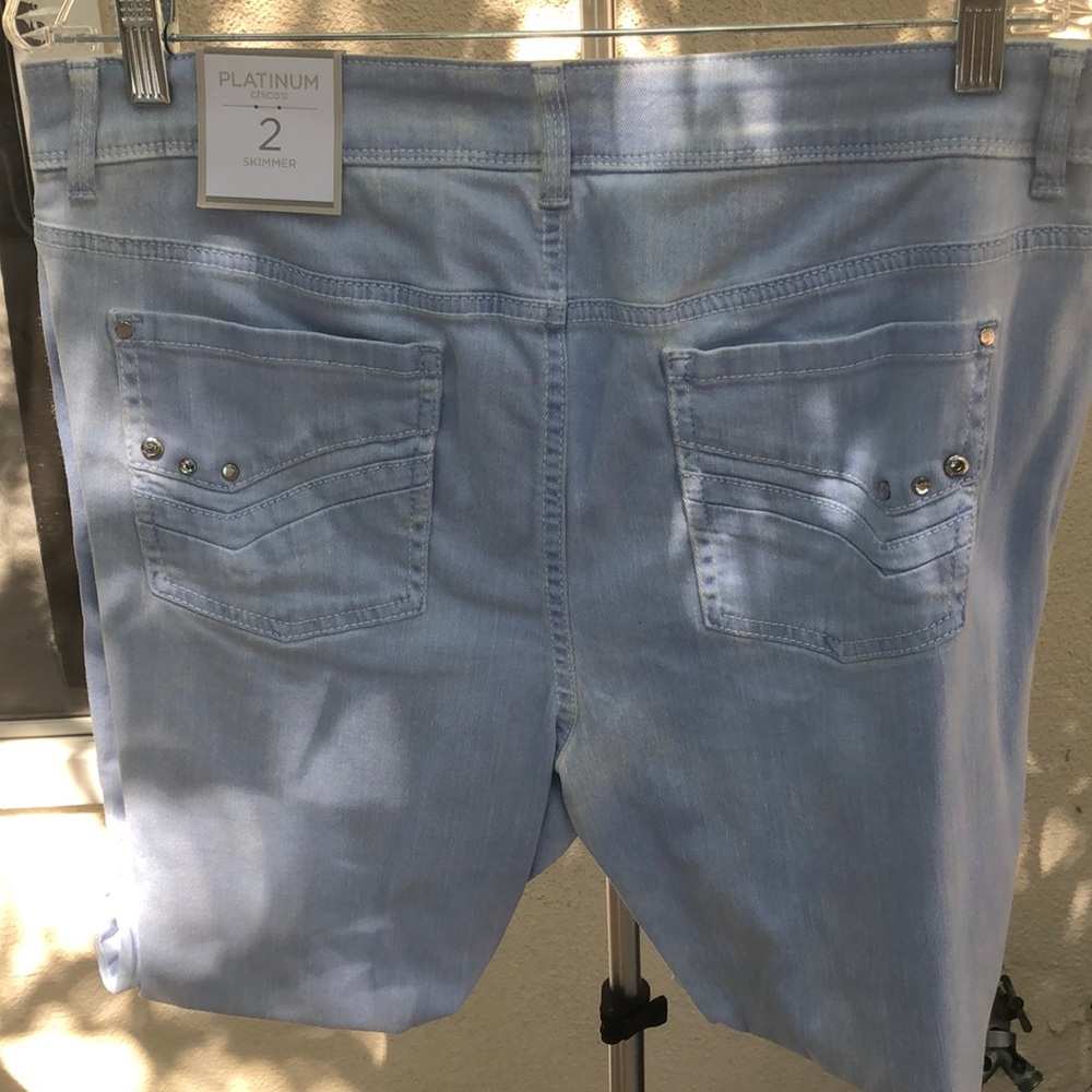 Denim jacket and matching ankle slimmer jeans